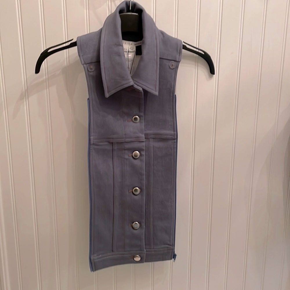 Veronica Beard Slate Denim Dickey NWT